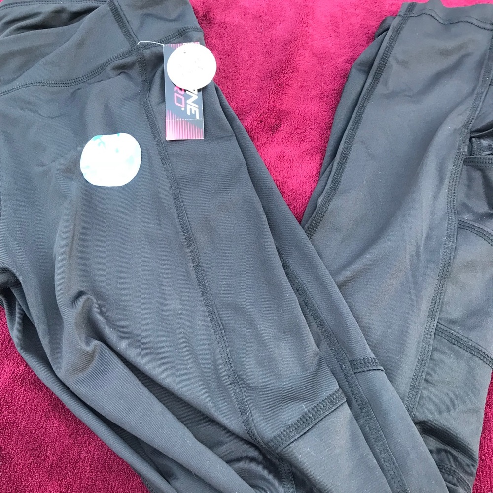 Leggings black with cut out